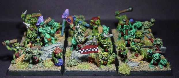 Goblins, Gobos, Orcs, Orcs And Goblins, Orks, Pro Painted, Rpg, Warhammer Fantasy