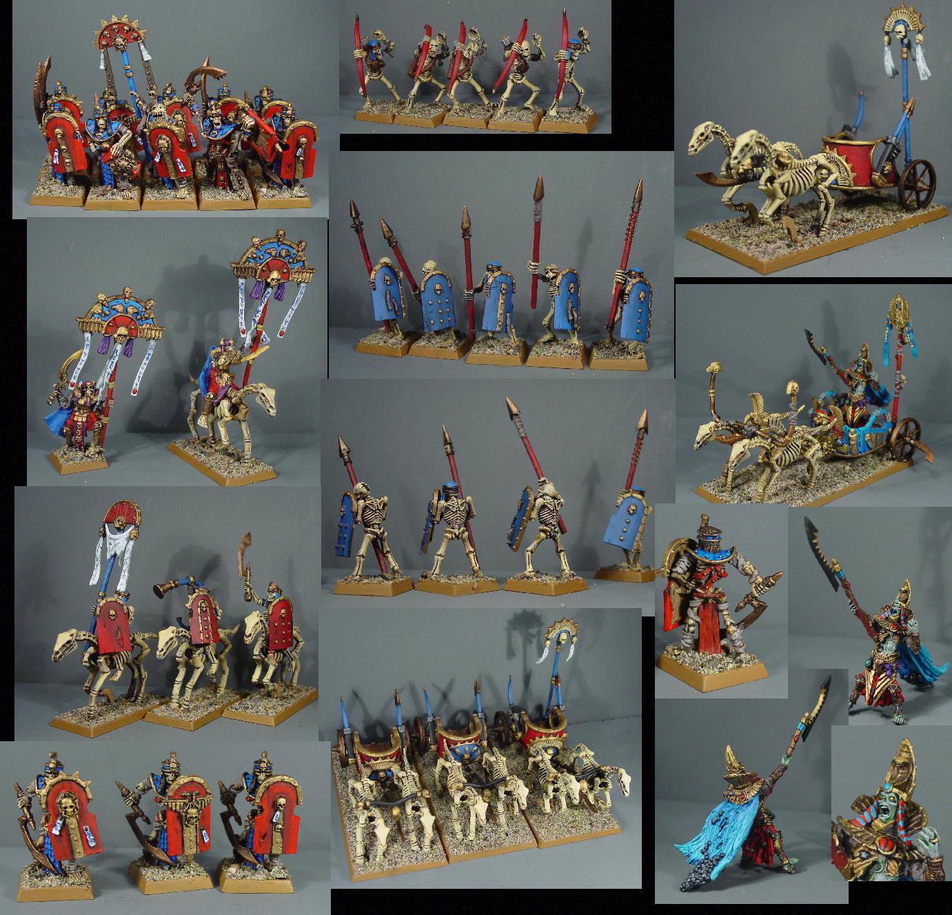 Pro Painted, Rpg, Tomb Kings, Undead, Warhammer Fantasy