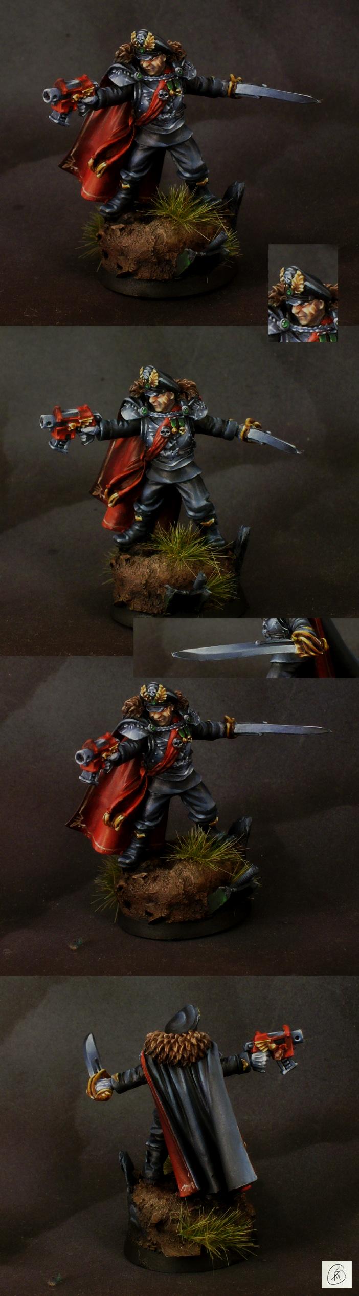 Black Cloth, Captain, Red Cape