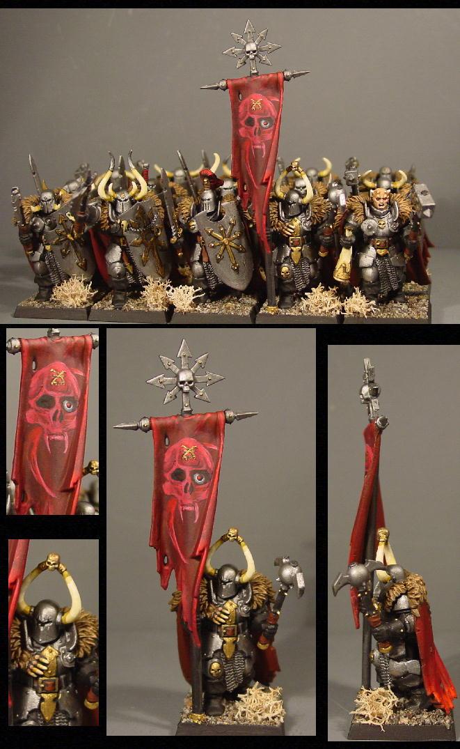 Chaos, Chaos Wariors, Pro Painted, Rpg, Warhammer Fantasy