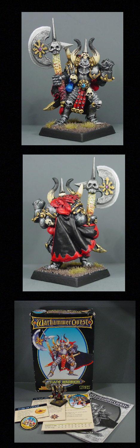 Chaos, Chaos Wariors, Pro Painted, Rpg, Warhammer Fantasy