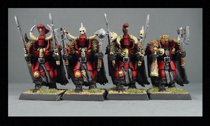 Chaos, Chaos Wariors, Pro Painted, Rpg, Warhammer Fantasy