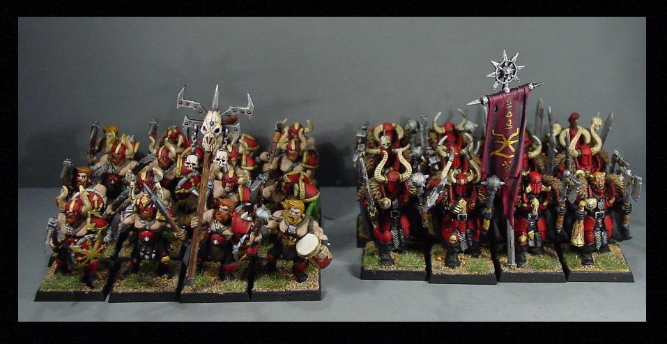 Chaos, Chaos Wariors, Pro Painted, Rpg, Warhammer Fantasy