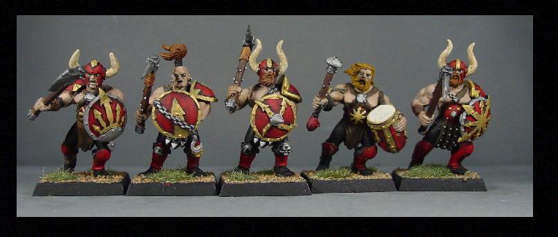 Chaos, Chaos Wariors, Pro Painted, Rpg, Warhammer Fantasy