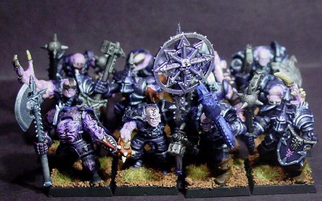 Chaos, Chaos Wariors, Pro Painted, Rpg, Warhammer Fantasy