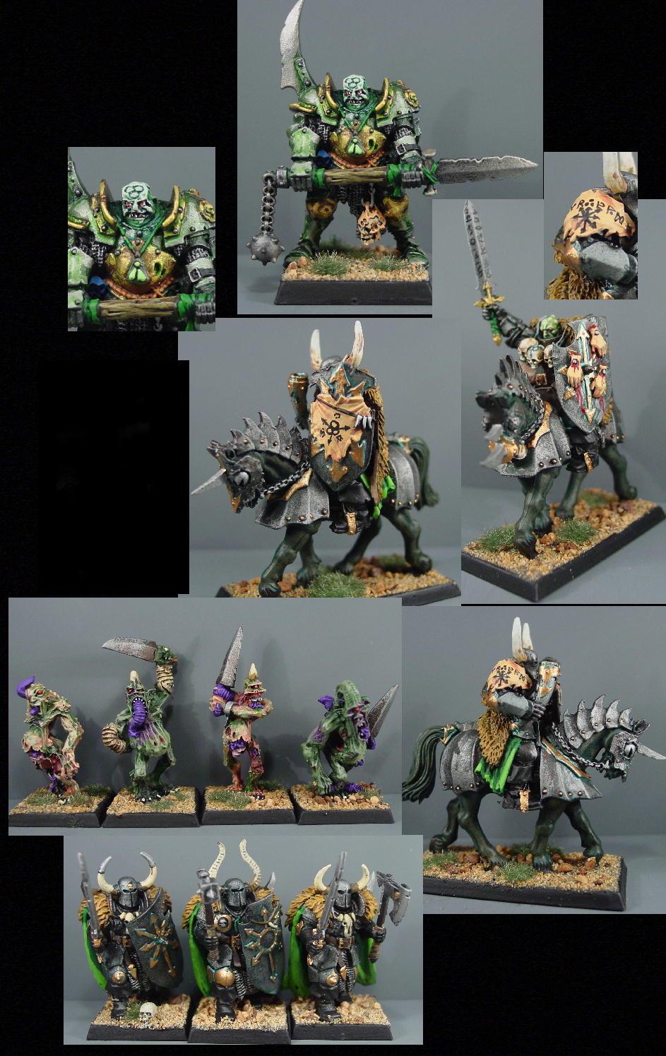 Chaos, Chaos Wariors, Pro Painted, Rpg, Warhammer Fantasy