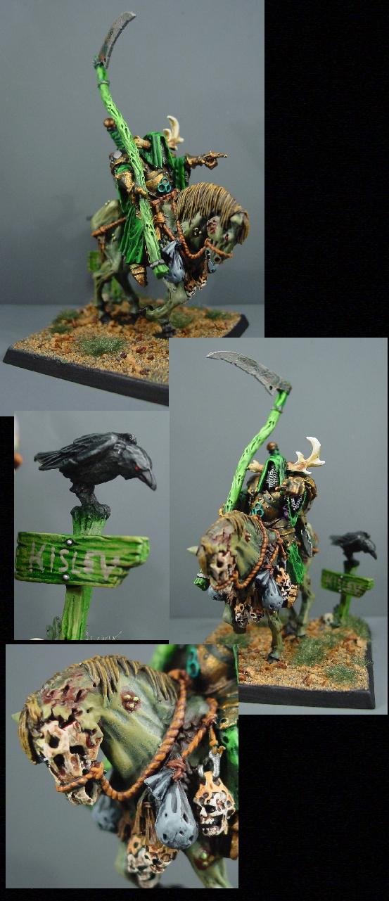 Cavalry, Chaos, Chaos Wariors, Horseman, Nurgle, Rpg, Undead, Warhammer Fantasy