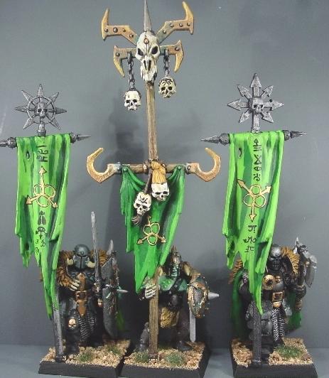 Chaos, Chaos Wariors, Pro Painted, Rpg, Warhammer Fantasy