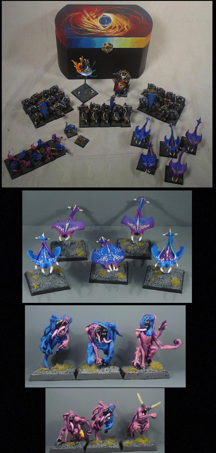 Chaos, Chaos Wariors, Pro Painted, Rpg, Warhammer Fantasy