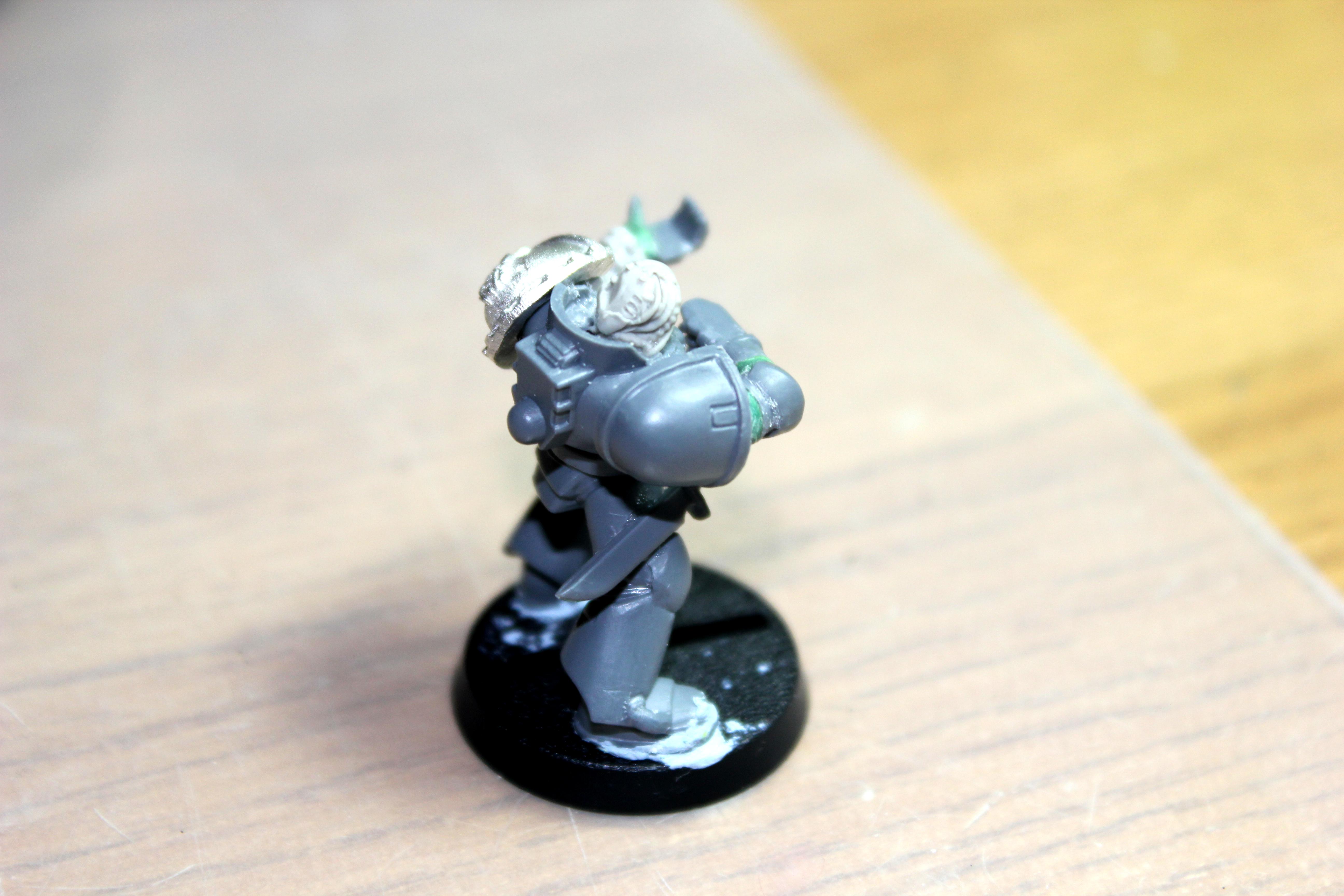 Iron Hands, Space Marines, Warhammer 40,000, Work In Progress