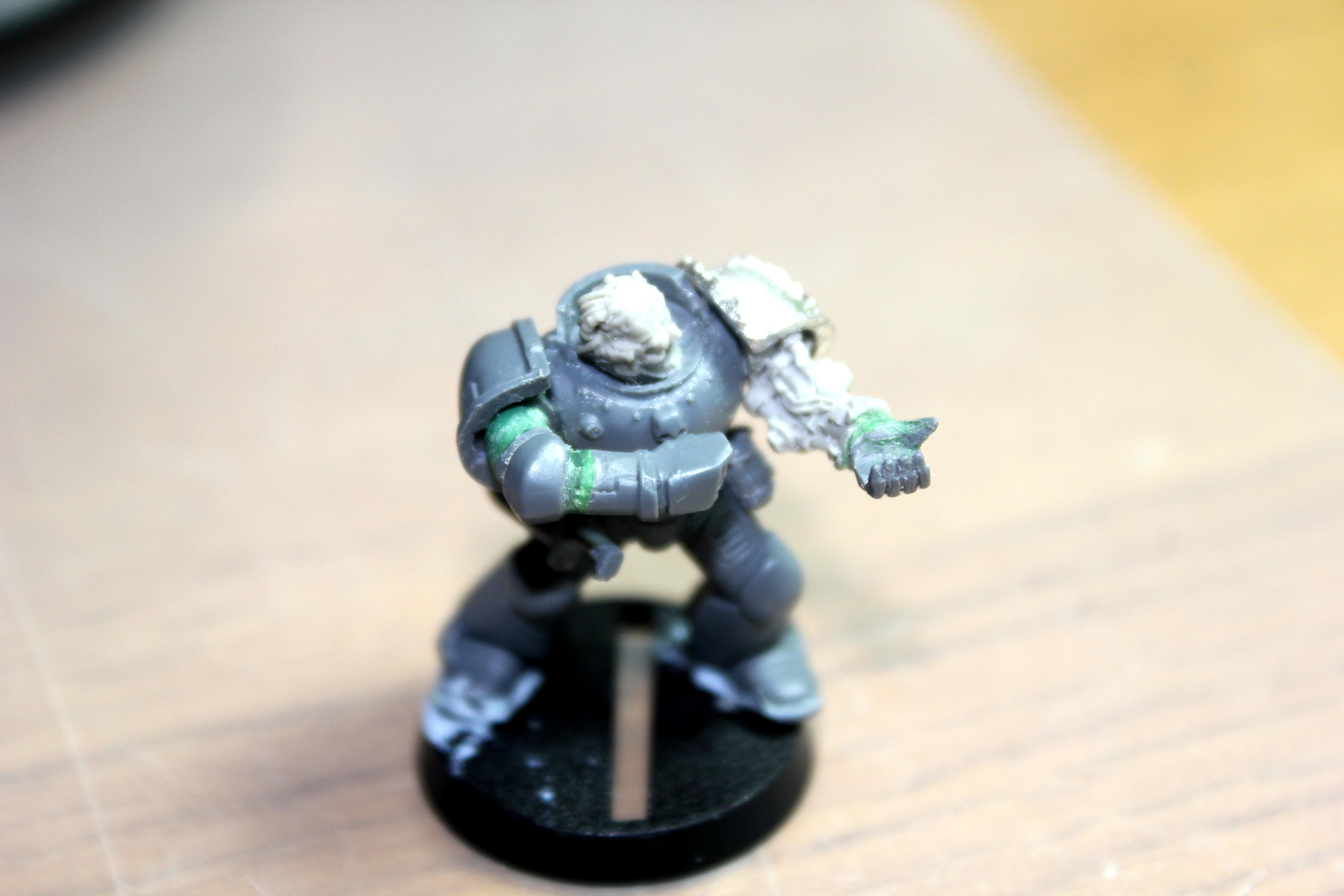 Iron Hands, Space Marines, Warhammer 40,000, Work In Progress
