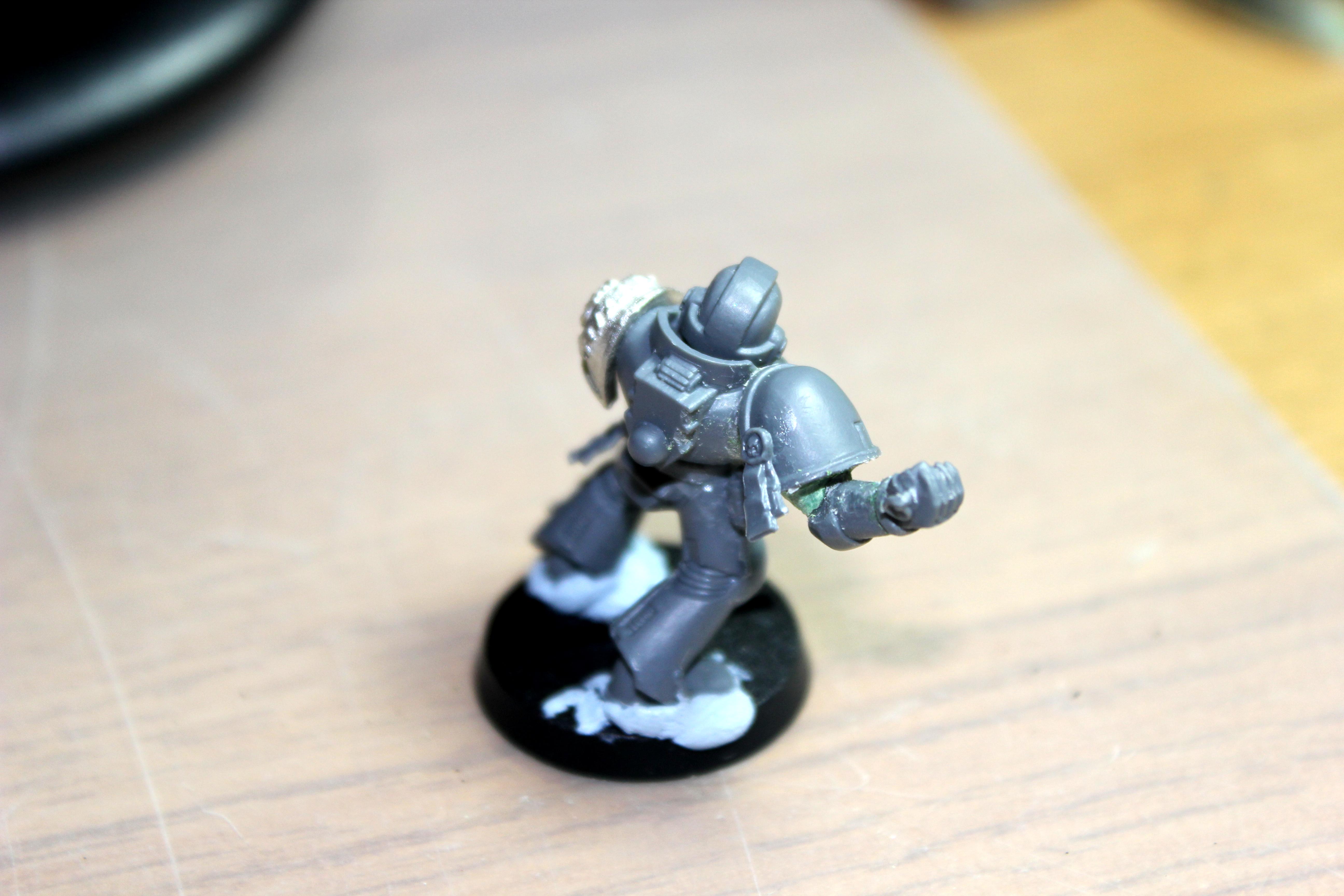 Iron Hands, Space Marines, Warhammer 40,000, Work In Progress