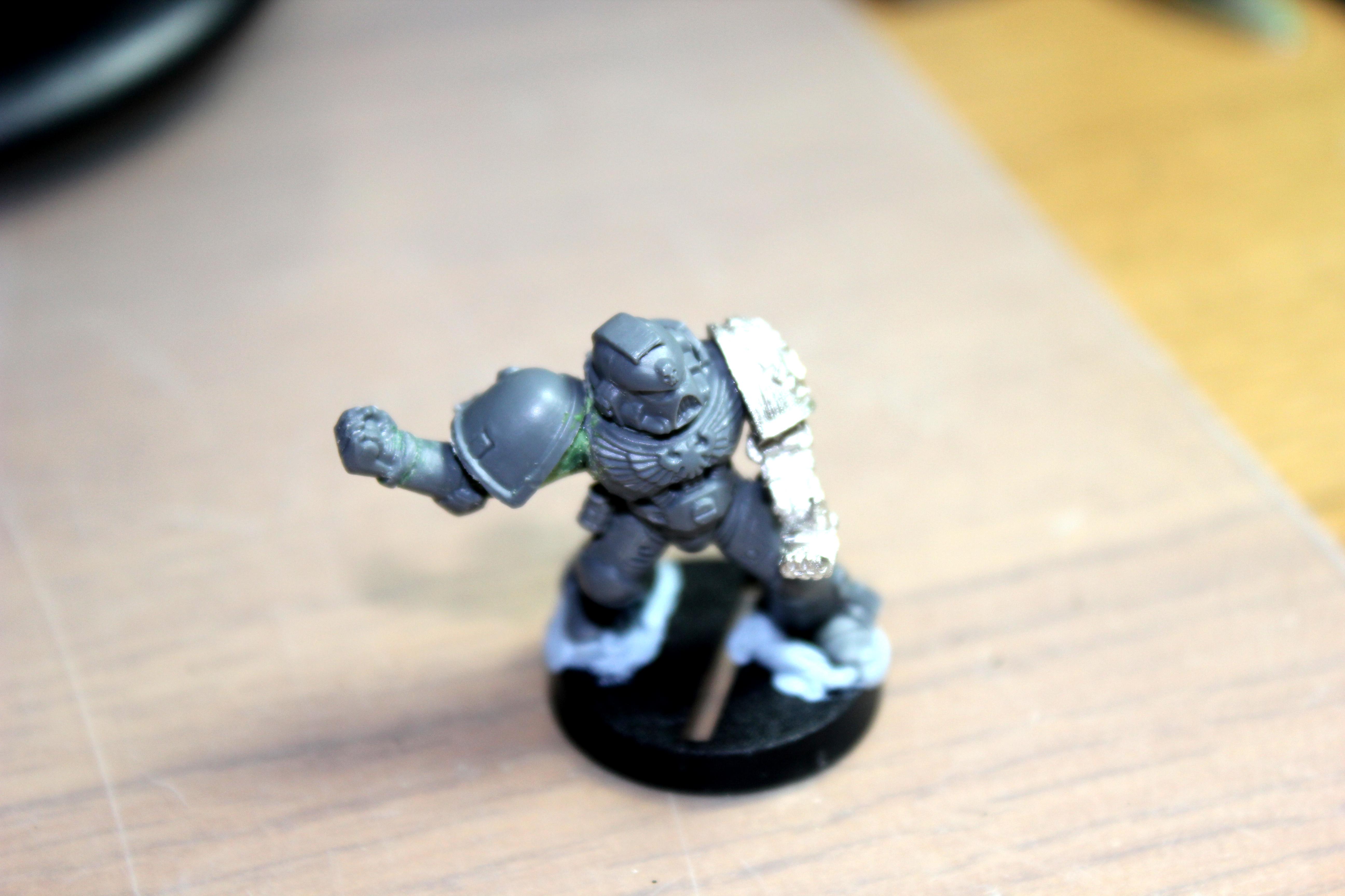 Iron Hands, Space Marines, Warhammer 40,000, Work In Progress
