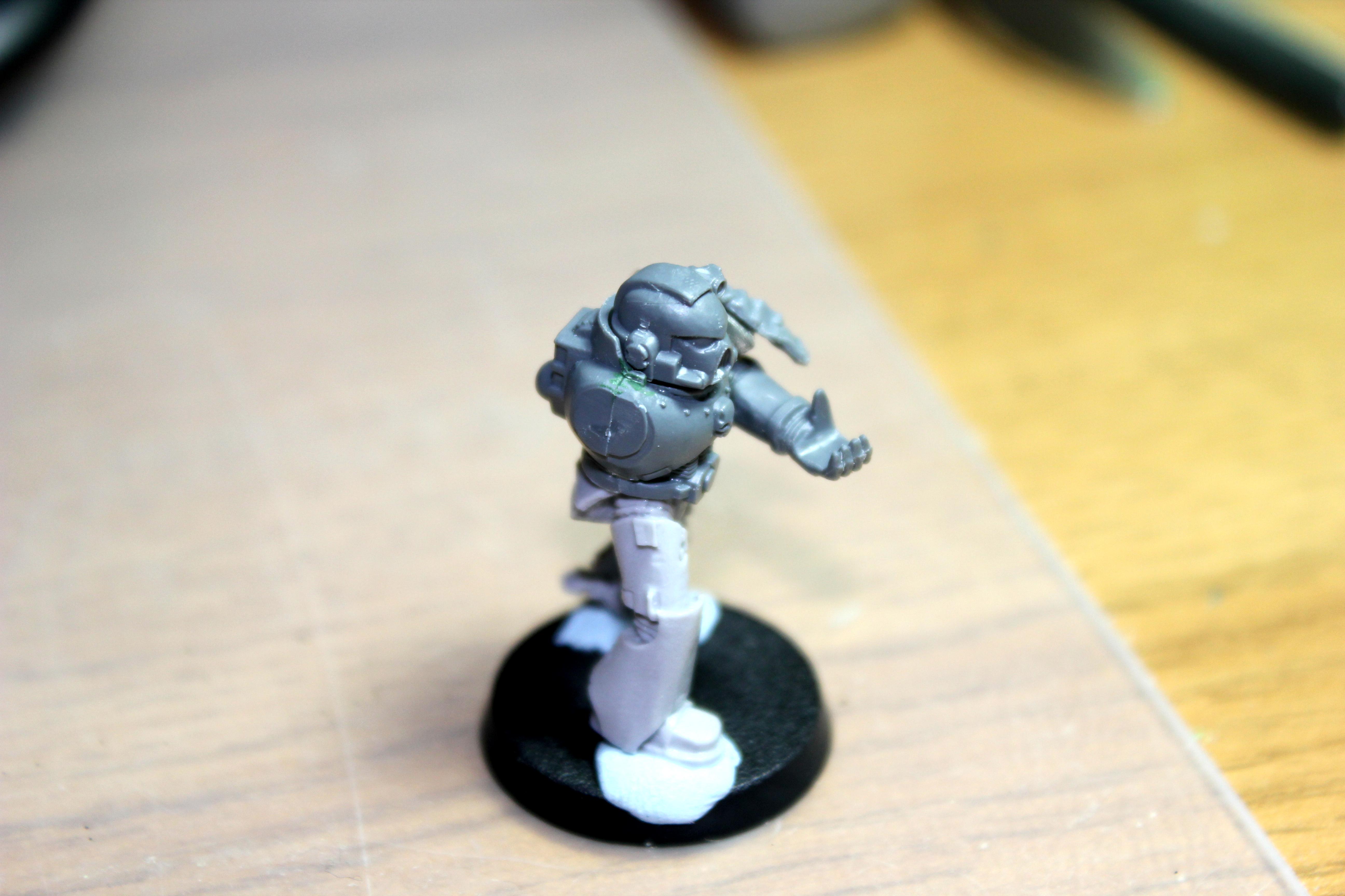 Iron Hands, Space Marines, Warhammer 40,000, Work In Progress