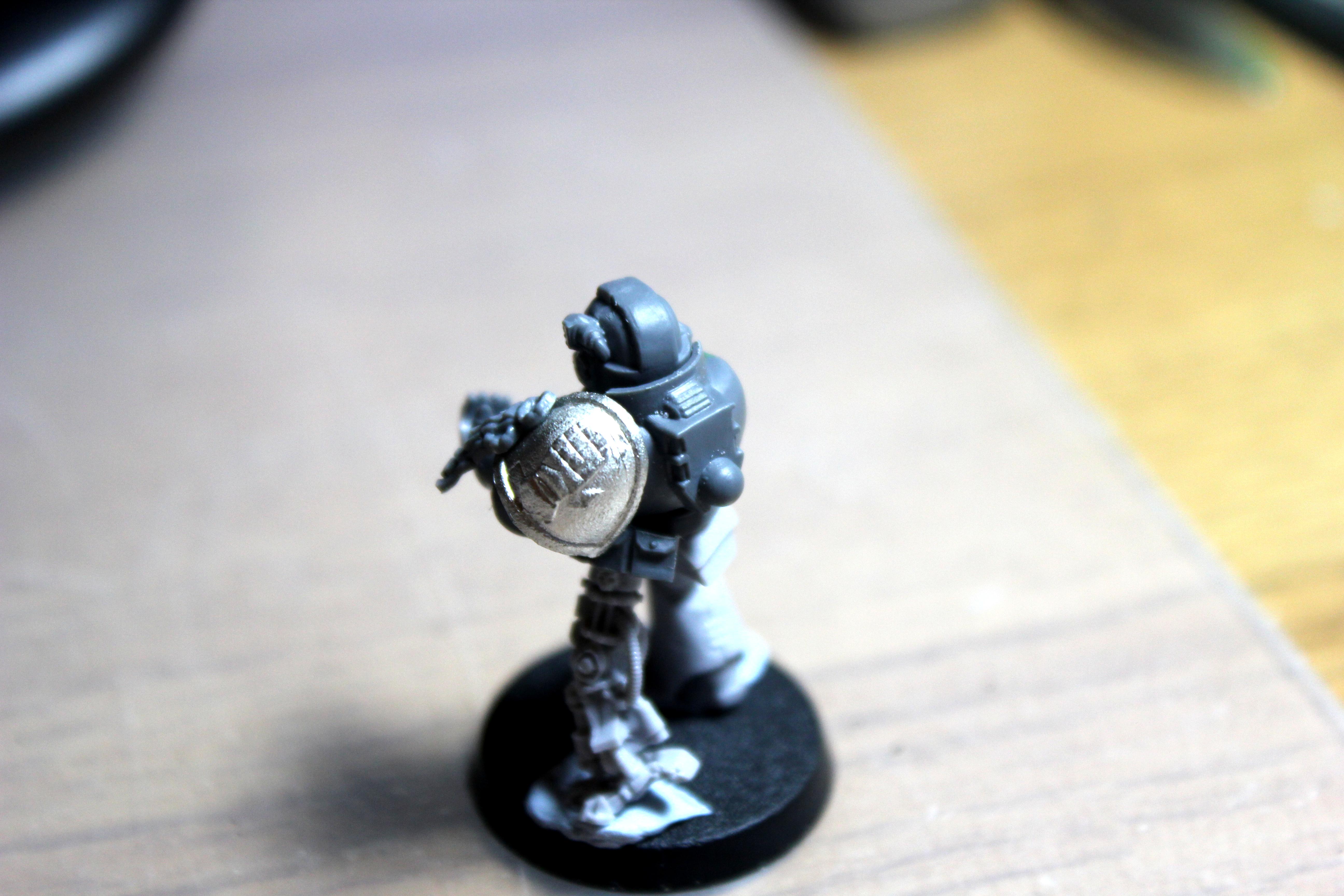 Iron Hands, Space Marines, Warhammer 40,000, Work In Progress