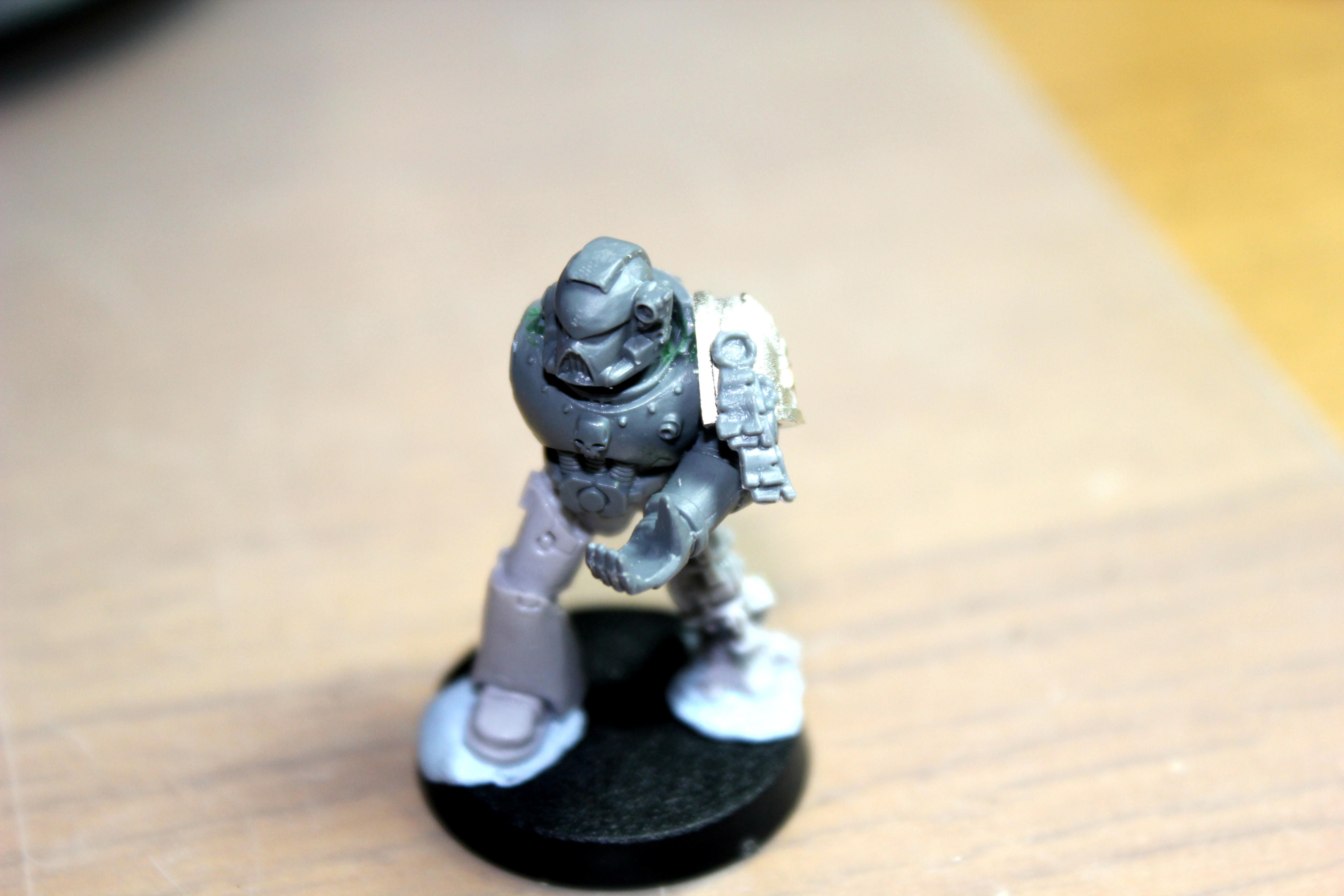 Iron Hands, Space Marines, Warhammer 40,000, Work In Progress