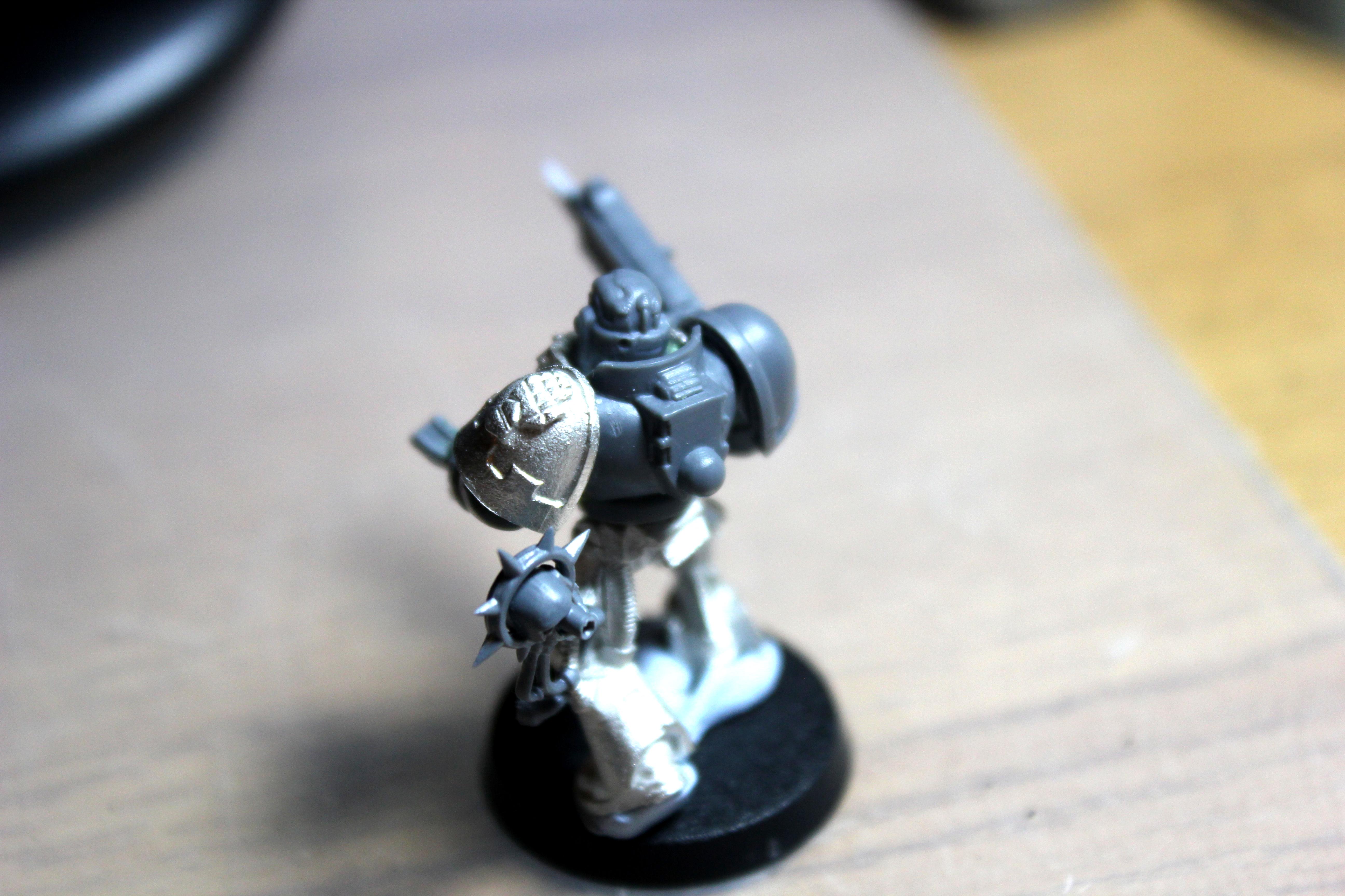 Iron Hands, Space Marines, Warhammer 40,000, Work In Progress