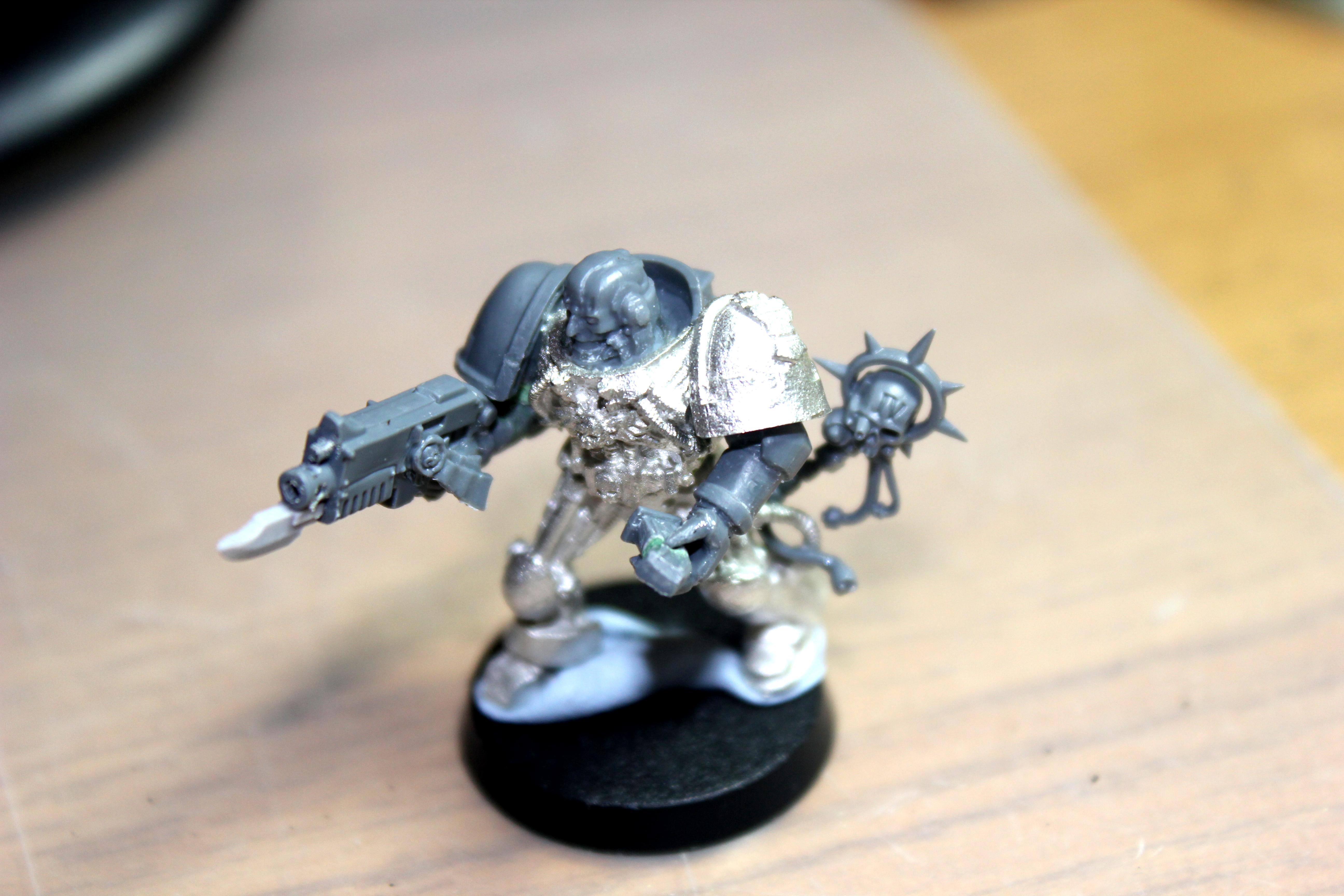 Iron Hands, Space Marines, Warhammer 40,000, Work In Progress