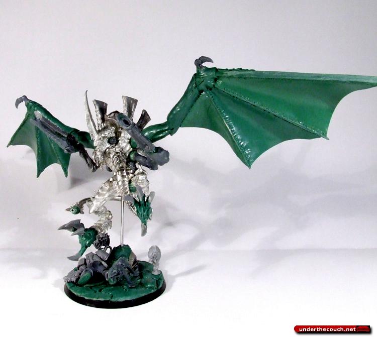 Conversion, Flyrant, Hive Tyrant, Sculpted, Tyranids, Winged