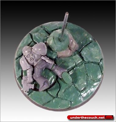 Casualty, Conversion, Markers, Sculpted, Space Marines, Warhammer 40,000, Wounded