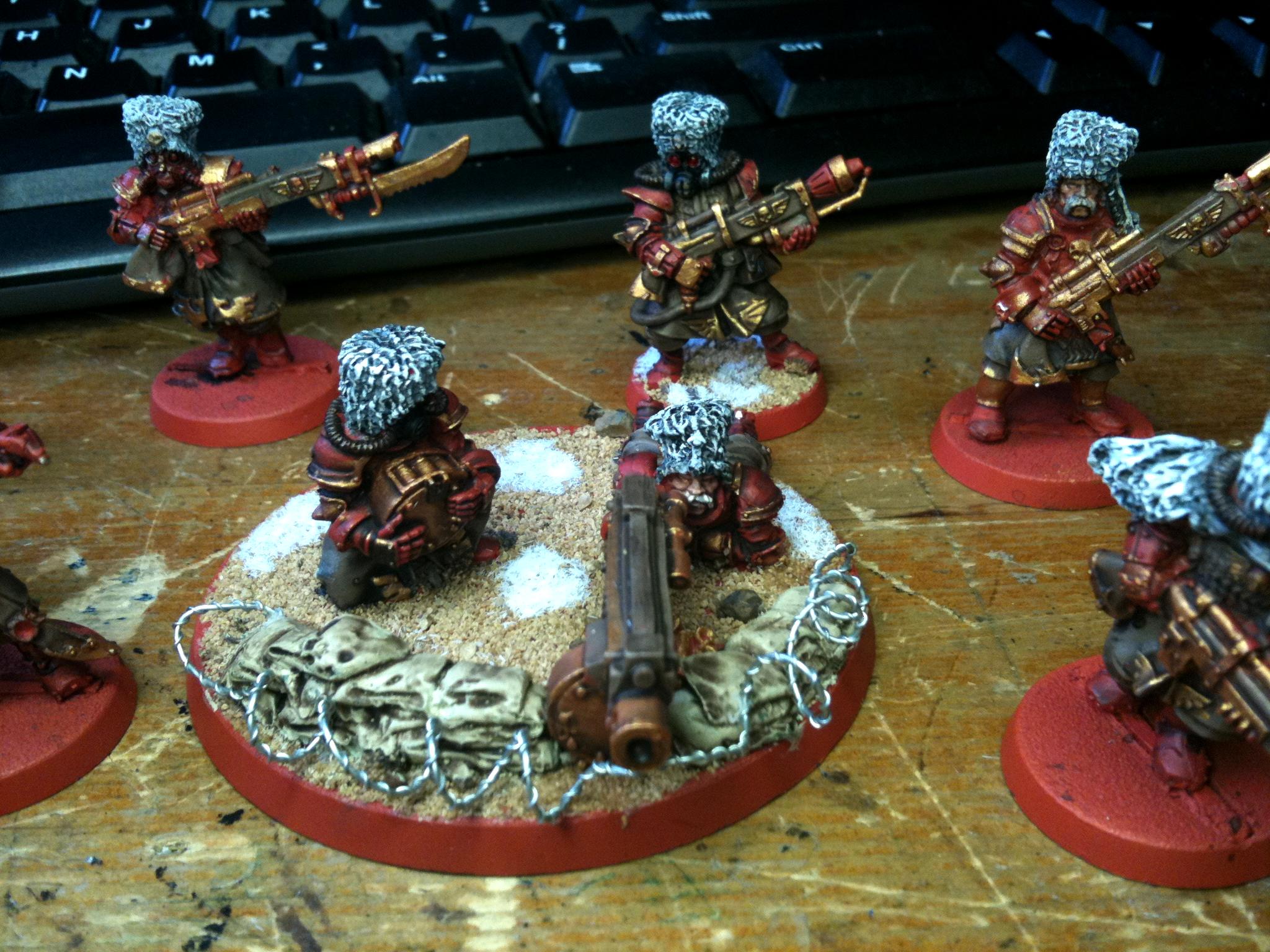 Fur, Guard, Guardsmen, Mortars, Vostroyan, Warhammer 40,000