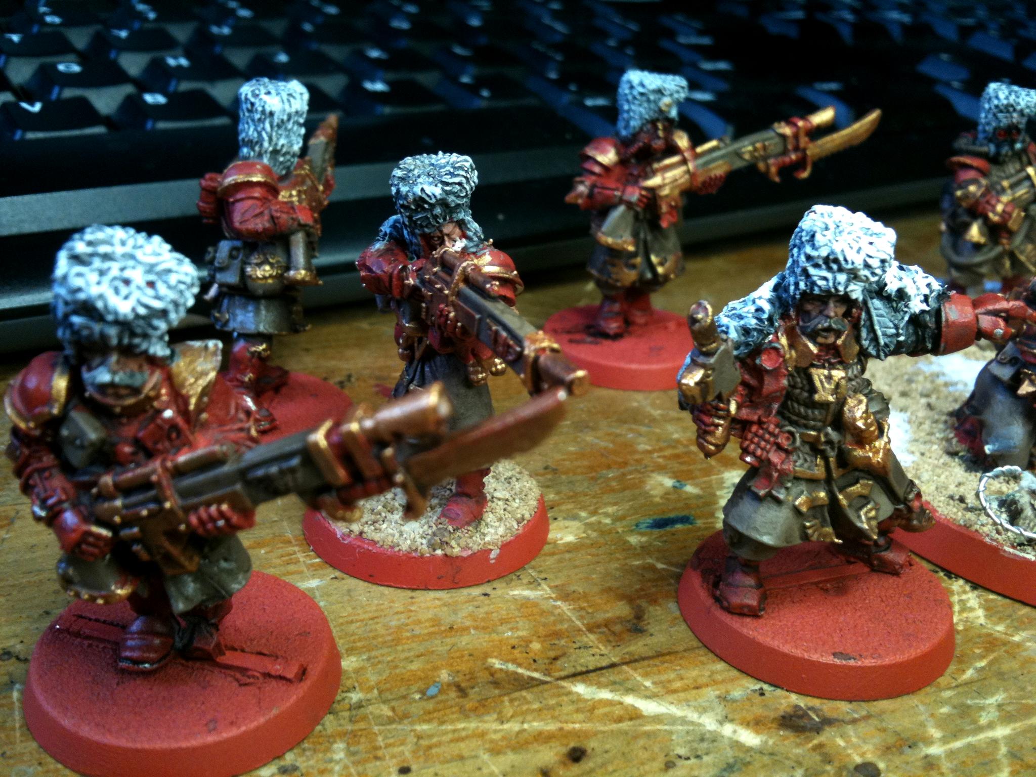Fur, Guard, Guardsmen, Mortars, Vostroyan, Warhammer 40,000