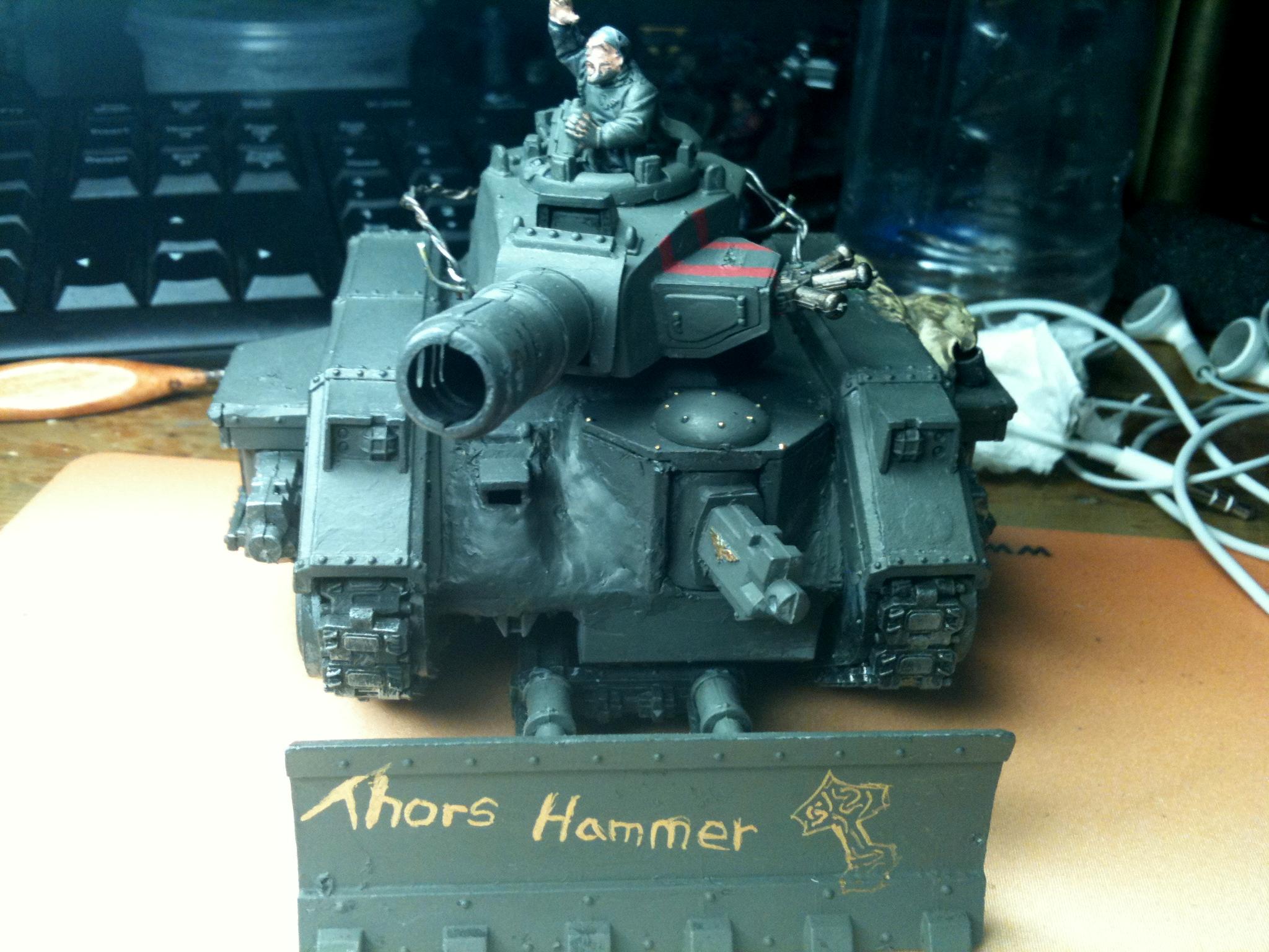 Imperial Guard, Leman Russ, Tank, Thors Hammer, Warhammer 40,000