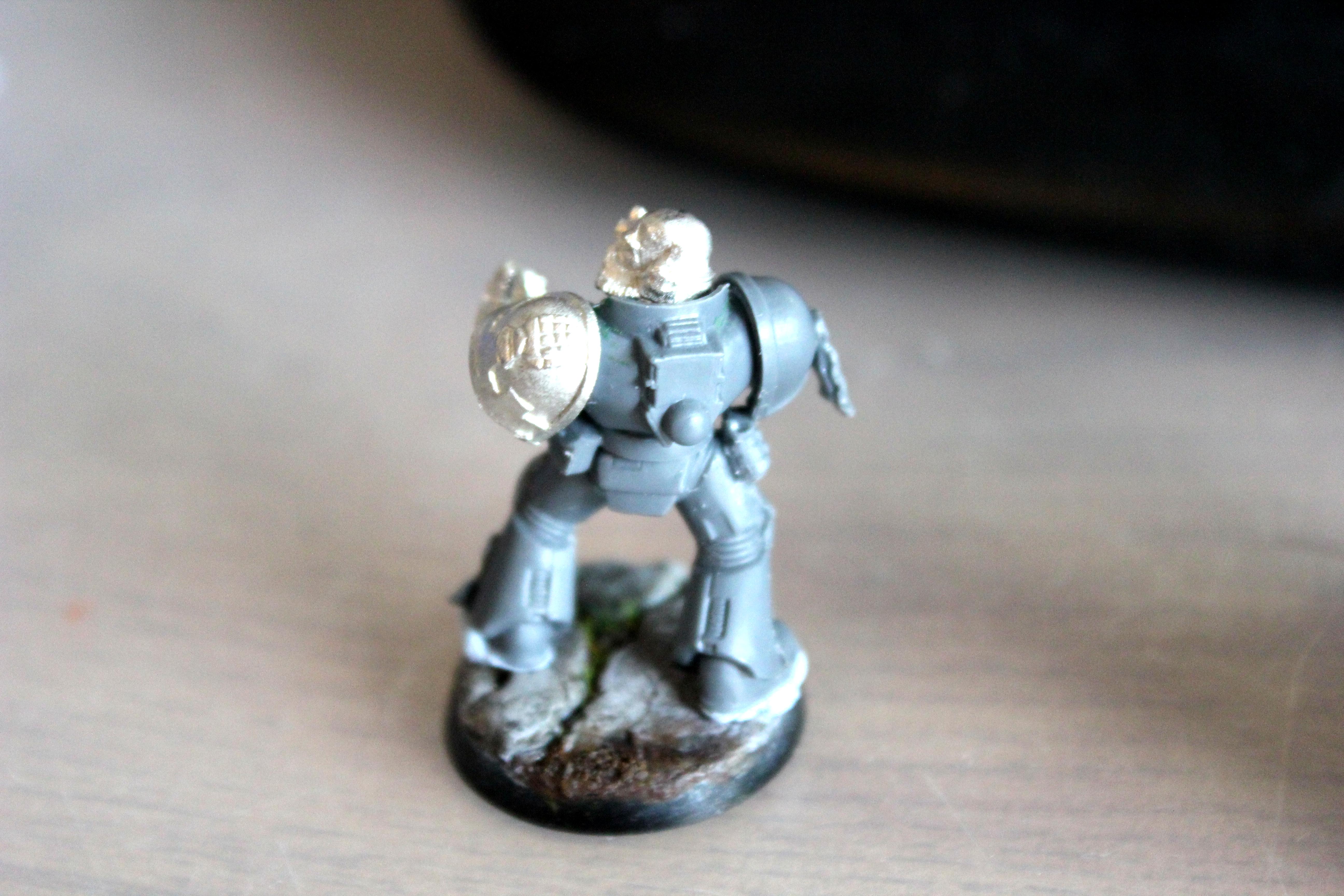 Iron Hands, Space Marines, Warhammer 40,000, Work In Progress
