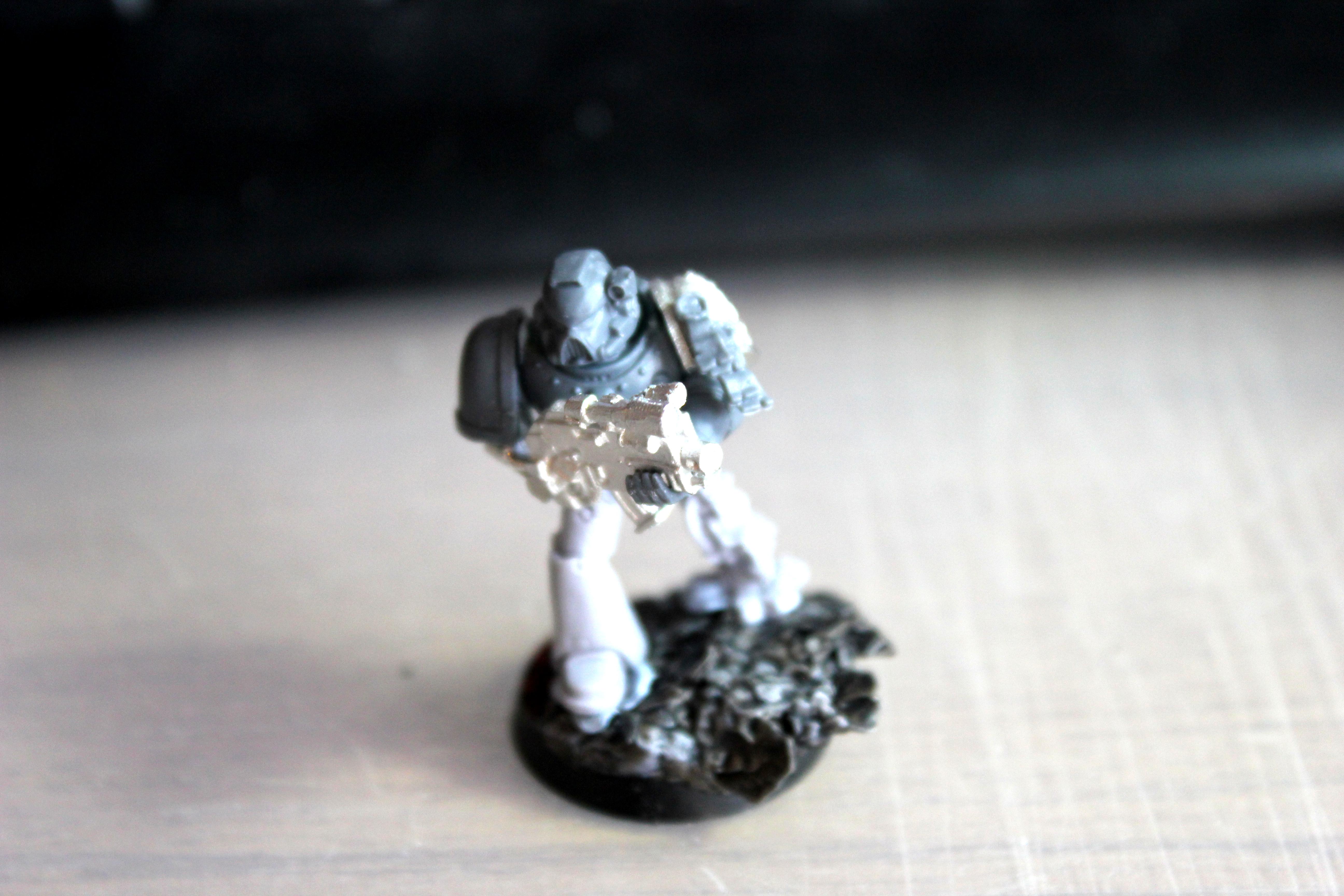 Iron Hands, Space Marines, Warhammer 40,000, Work In Progress