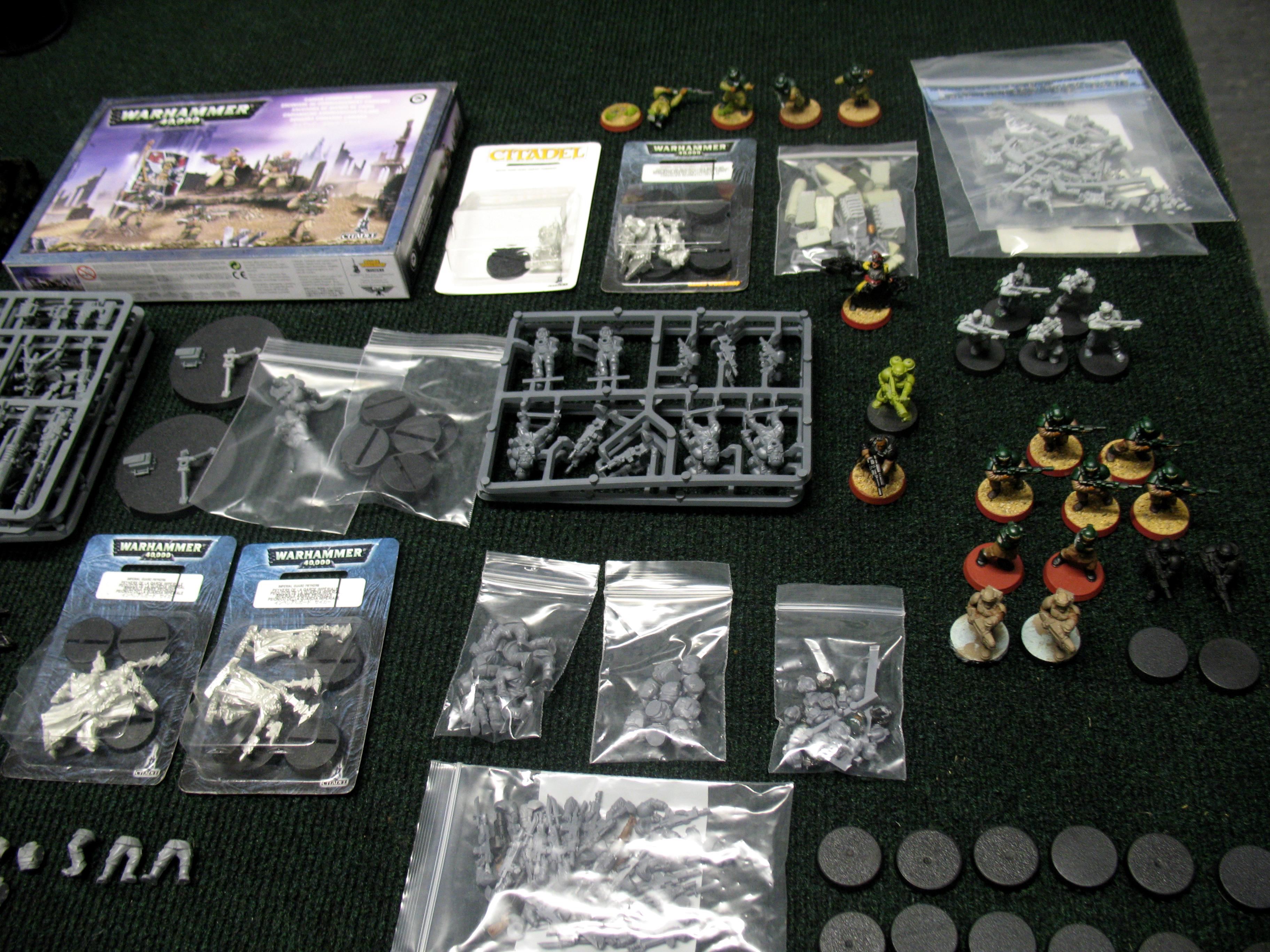Cadians, Games Workshop, Imperial Guard, Warhammer 40,000, Work In Progress