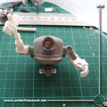 Scratch Build, Sculpted, Work In Progress - Pre-Heresy Dreadnought WIP ...