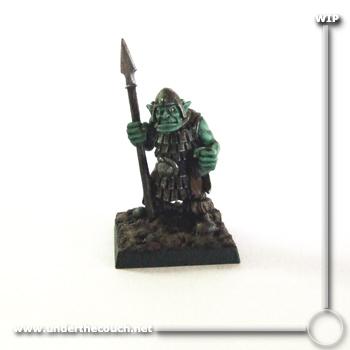 Work In Progress, WIP Renegade Miniatures Orc