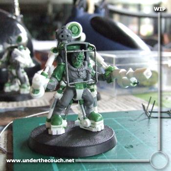Conversion, Exosuit, Scouts, Scratch Build, Sculpted, Terminator Armor, Work In Progress