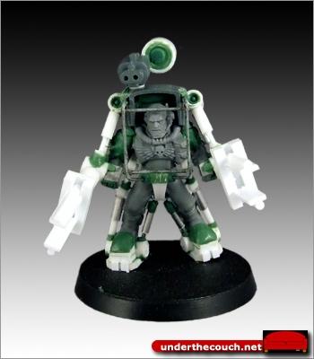 Conversion, Exo-suit, Scouts, Scratch Build, Sculpted, Terminator Armor