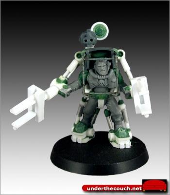 Conversion, Exo-suit, Scouts, Scratch Build, Sculpted, Terminator Armor