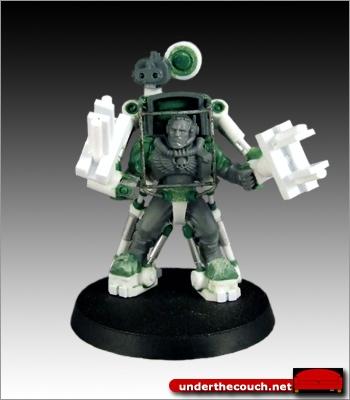 Conversion, Exo-suit, Scouts, Scratch Build, Sculpted, Terminator Armor