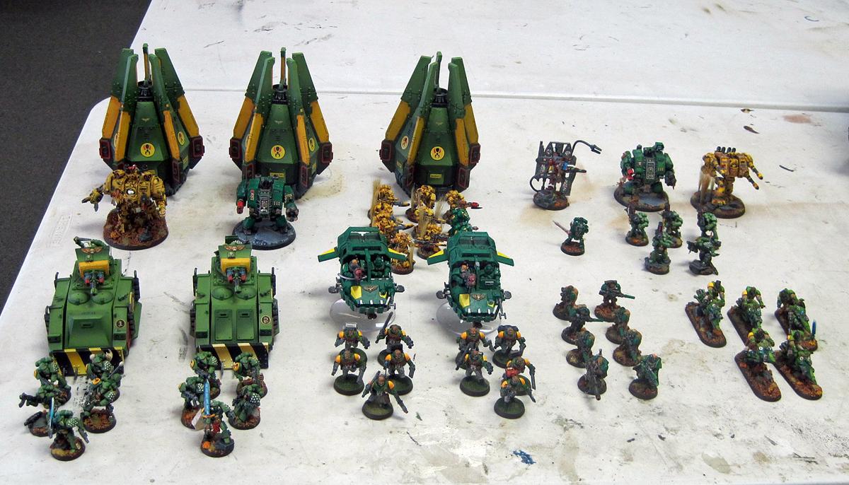 Battle Report, Eldar, Mantis Warriors, Space Marines, Warhammer 40,000