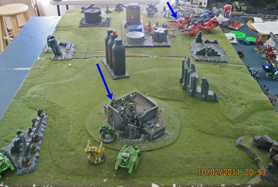Battle Report, Eldar, Mantis Warriors, Space Marines, Warhammer 40,000