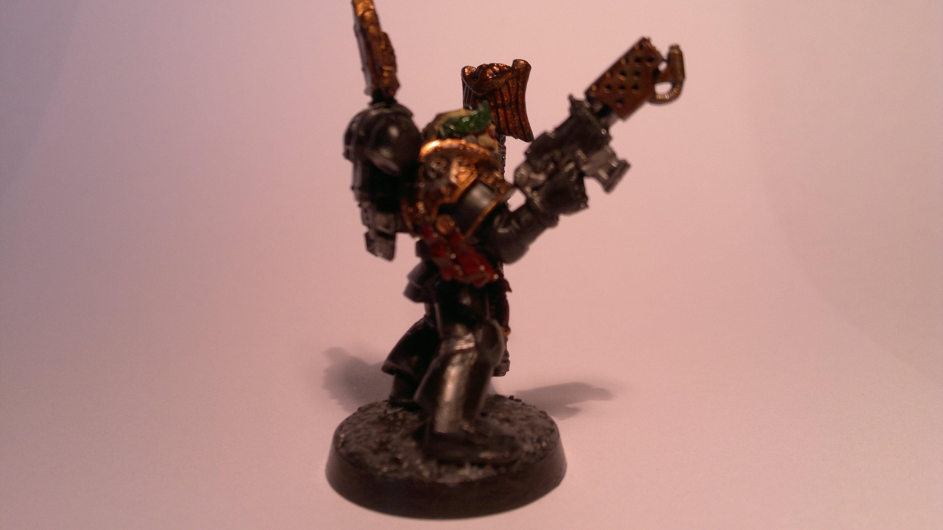 Chaplain, Space Marines, Ultramarines, Warhammer 40,000