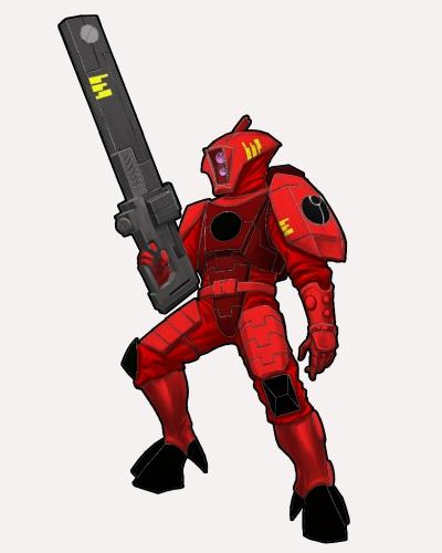 More or less the Char scheme but gonna be on a Crisis Suit probably