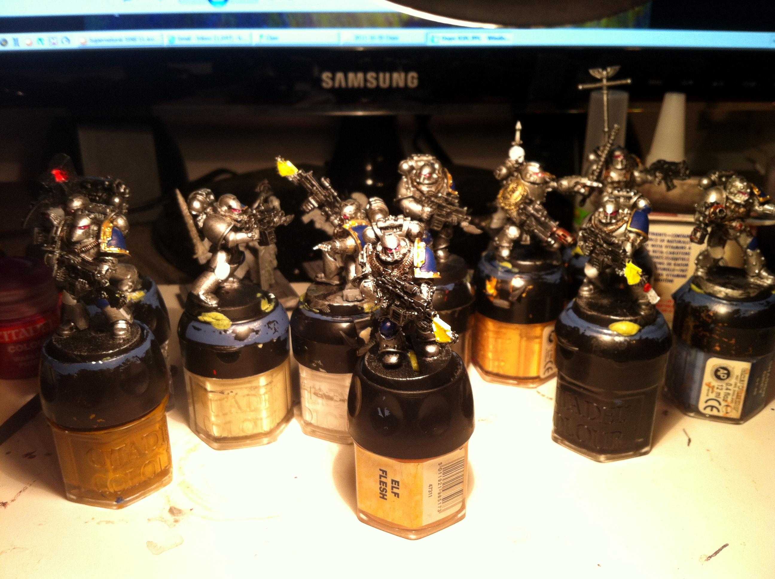 Army, Astral Claws, Badab War, Huron, Identifyzero, Tactical Squad, Unfinished
