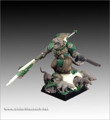 Army Book Cover, Conversion, Lord, Sculpted, Skaven, Warlock