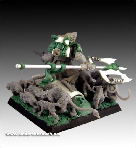 Army Book Cover, Conversion, Lord, Sculpted, Skaven, Warlock