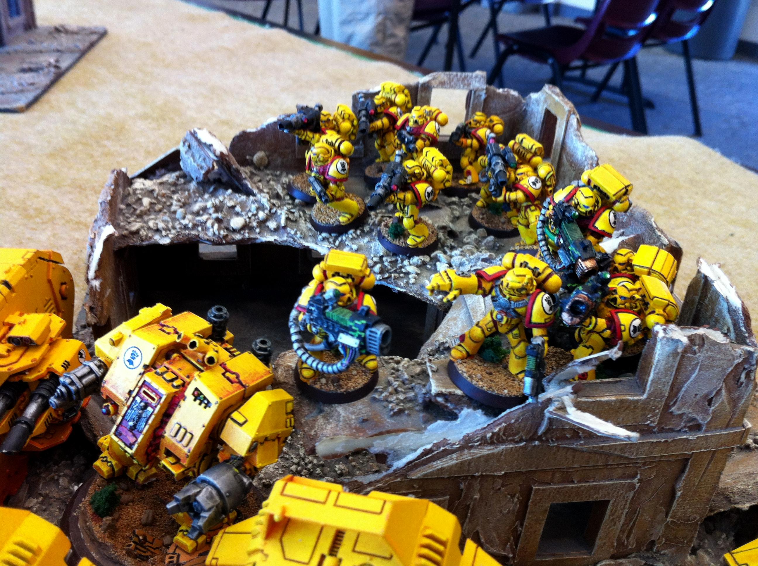 Apocalypse, Imperial Fists, Space Marinse, Yellow