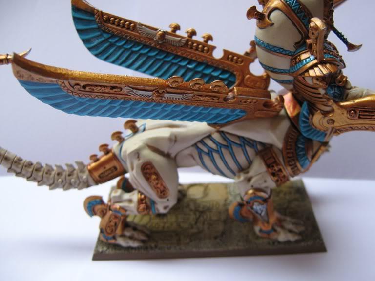 Marble, Necrosphinx, Tomb Kings, Warhammer Fantasy