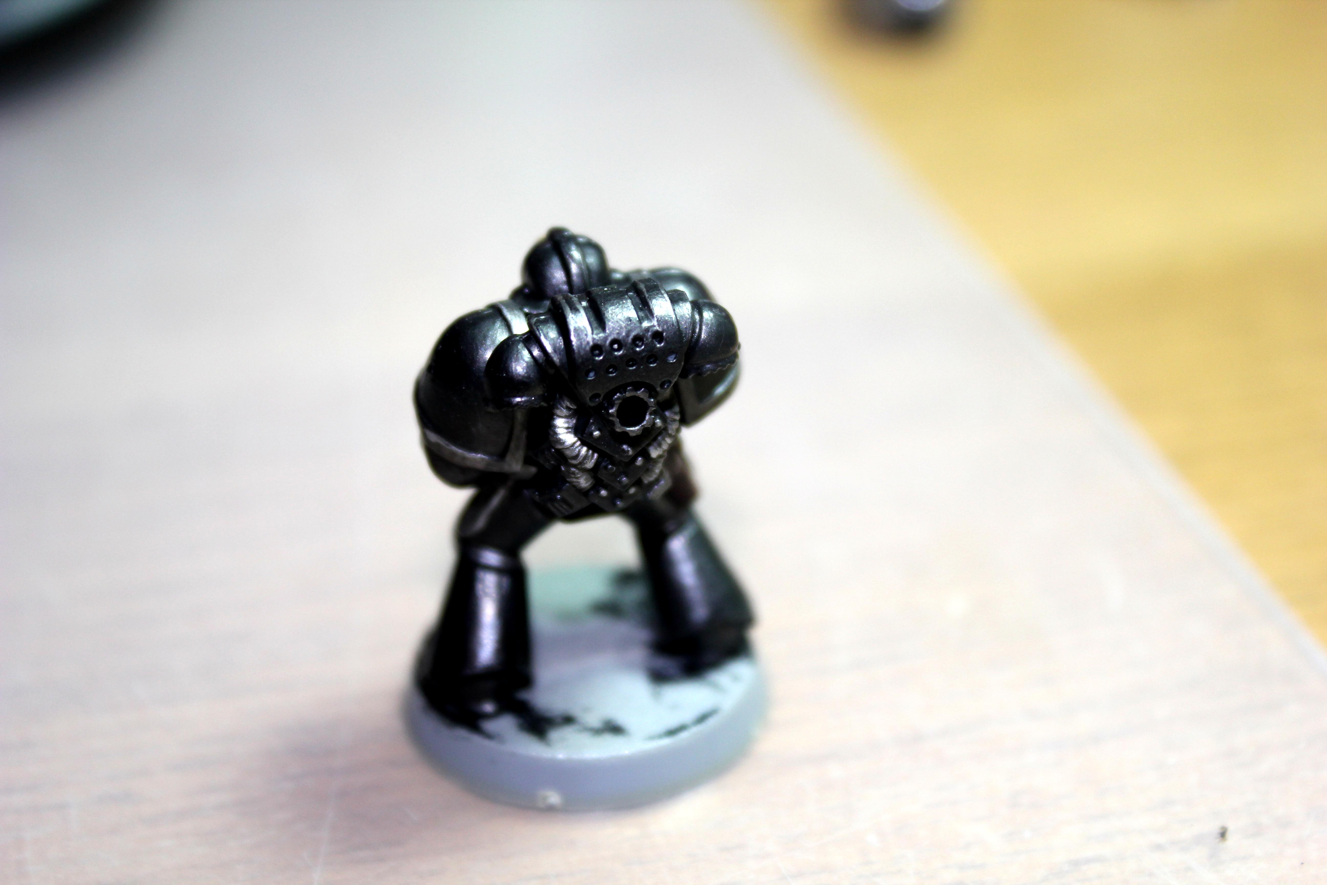 Iron Hand, Space Marines, Warhammer 40,000, Work In Progress