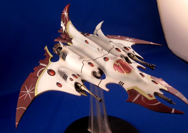 Airbrush, Dark Eldar, Flyer, Razorwing, Warhammer 40,000