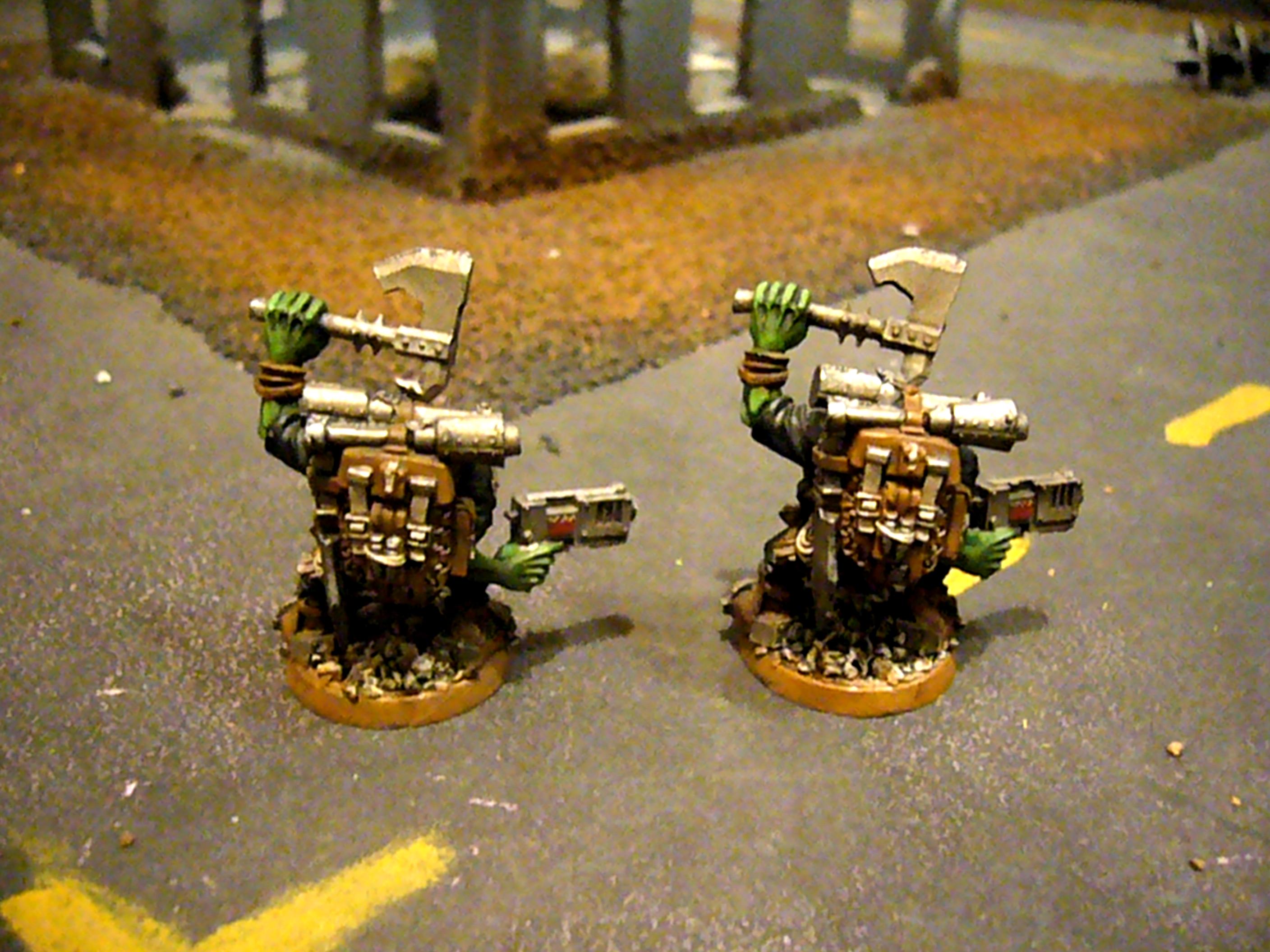 Backs, Kommandos, Orks