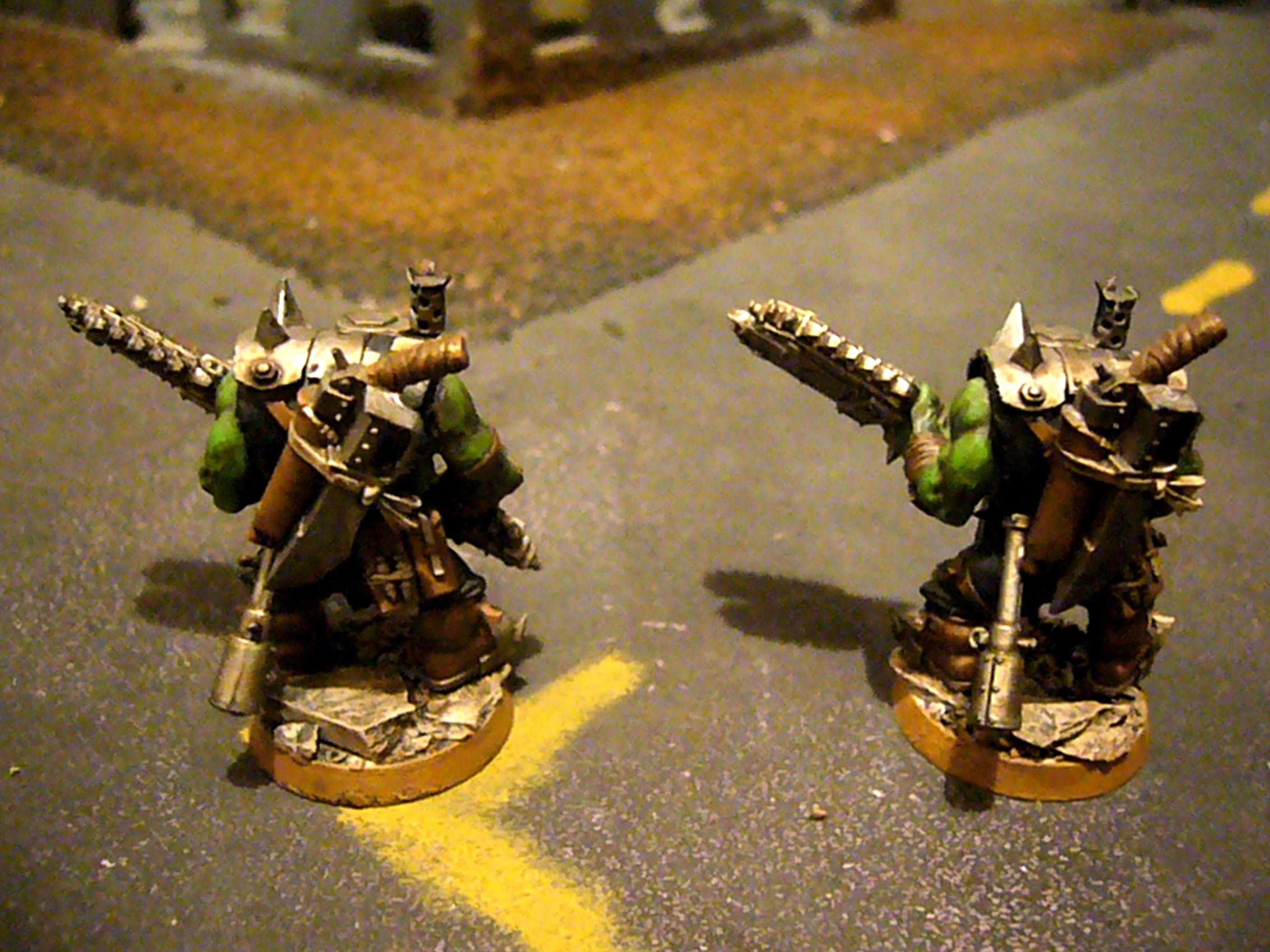 Orks, Nobz with Big Choppas