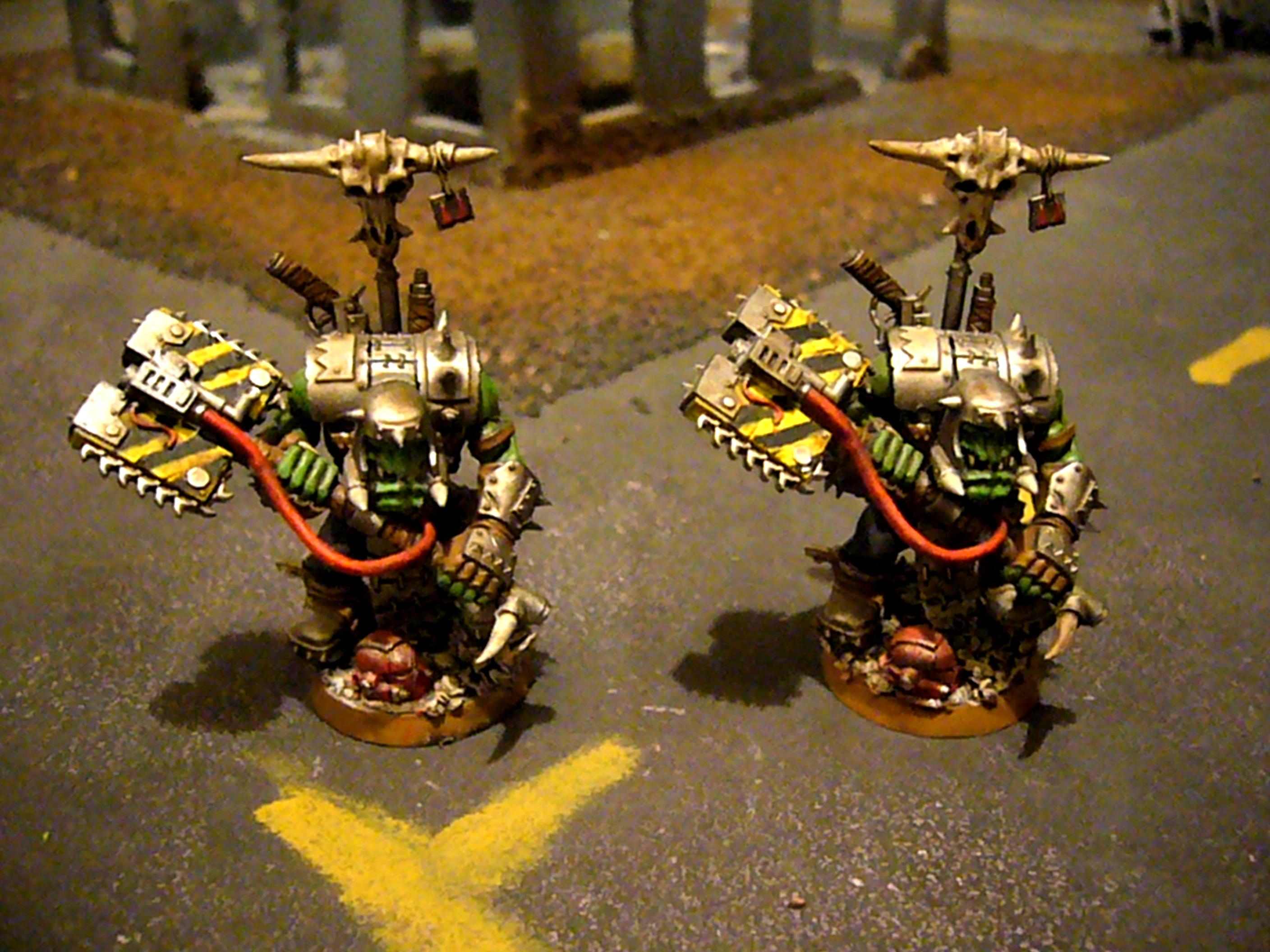 Orks, Nobz with Big Choppas